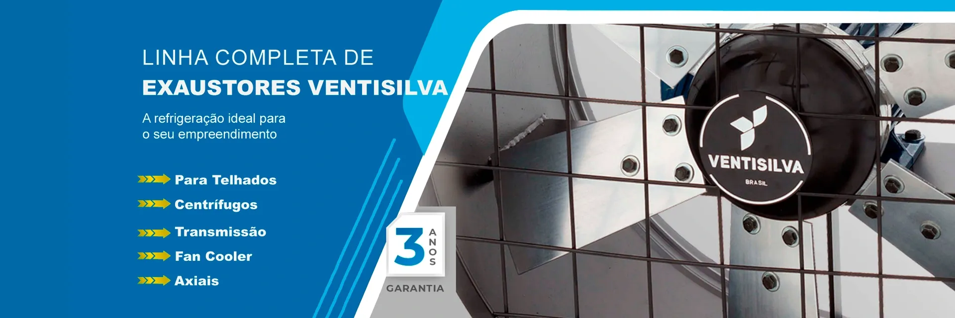 Imagem Ilustrativa de Linha completa de Exaustores Ventisilva