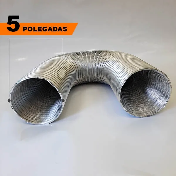 Duto Semi-Flexível 05 Polegadas 127mm