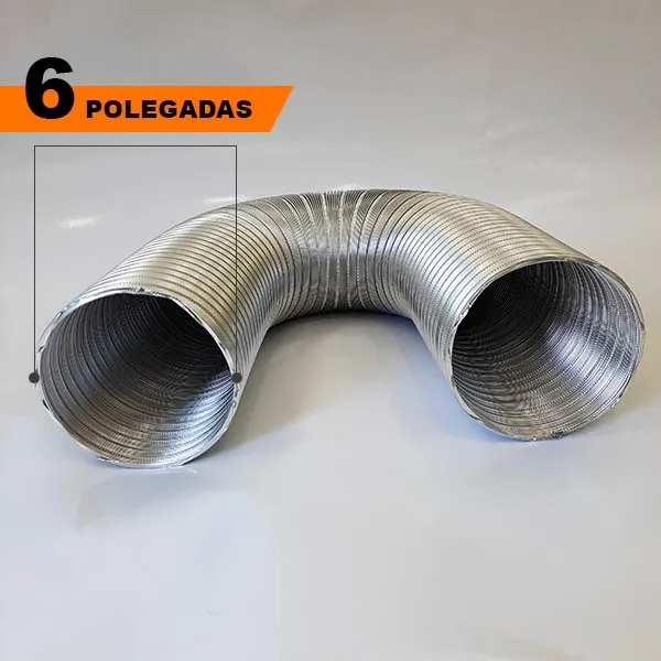 Duto Semi-Flexível 06 Polegadas 152.4mm