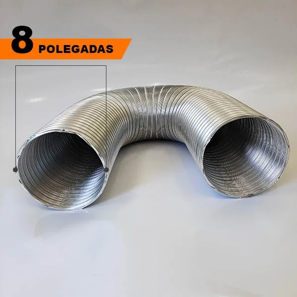 Duto Semi-Flexível 08 Polegadas 203.2mm